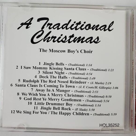 A Traditional Christmas CD Moscow Boys Choir Holiday Classics - Picture 3 of 4